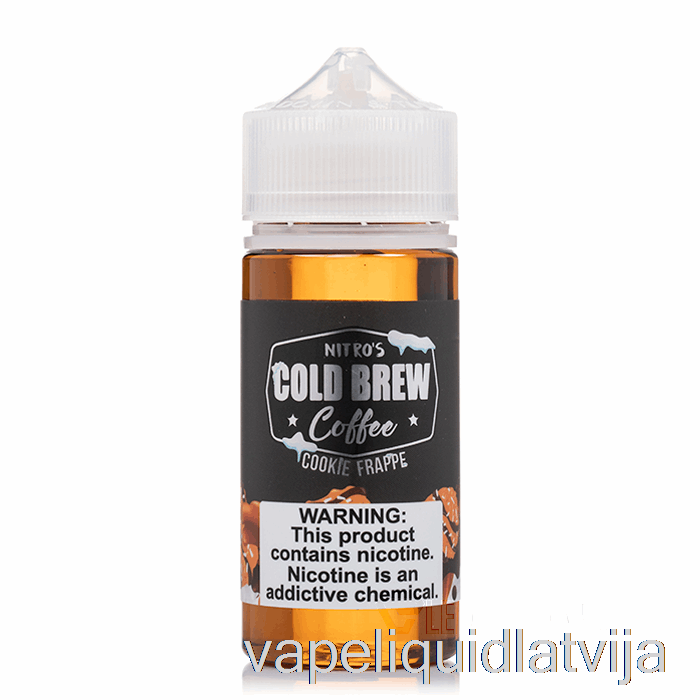 Cookie Frappe - Nitros Cold Brew - 100ml 0mg Vape šķidrums